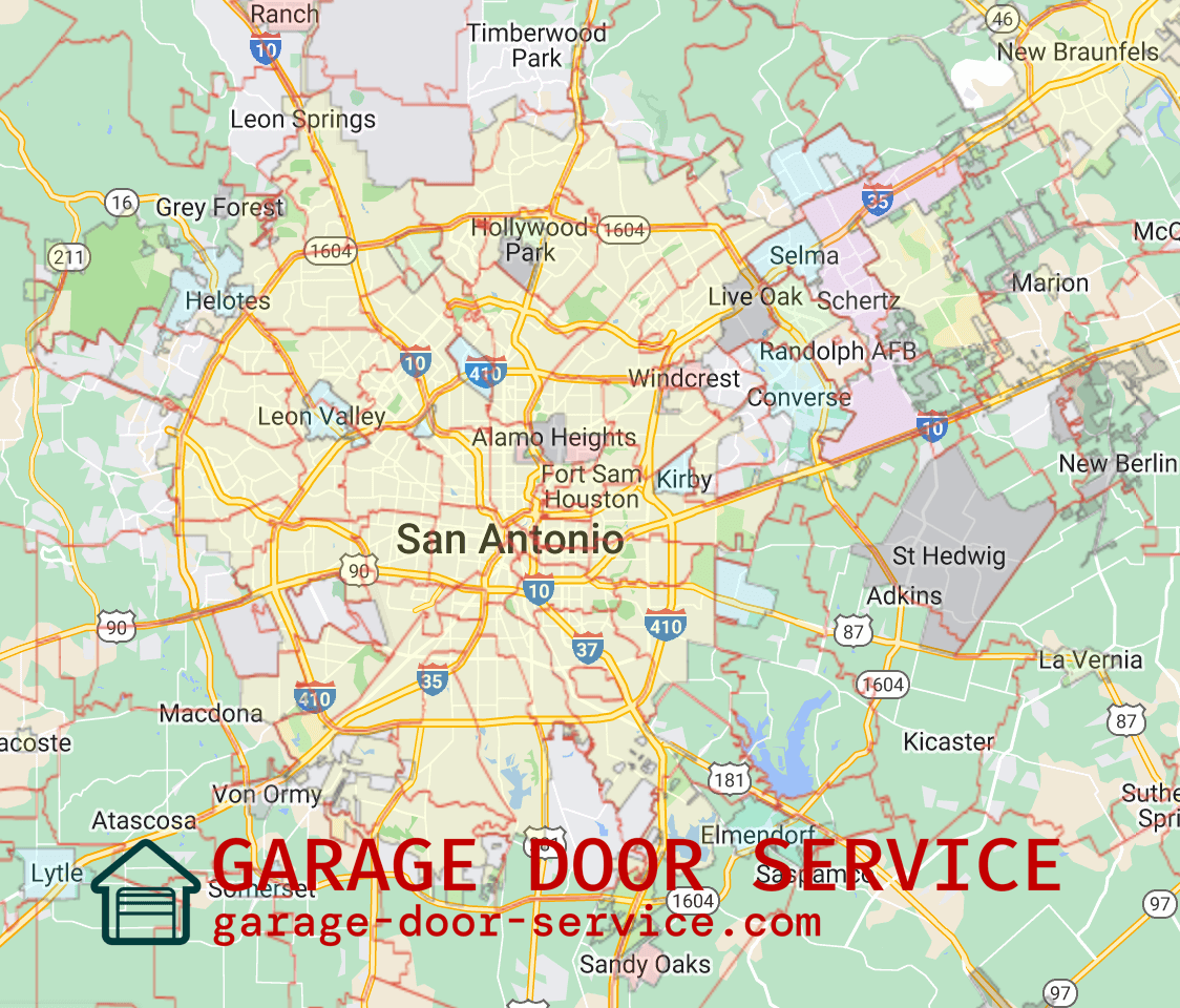 garage-door-service.com_san_antonio_texas_zip_code_map